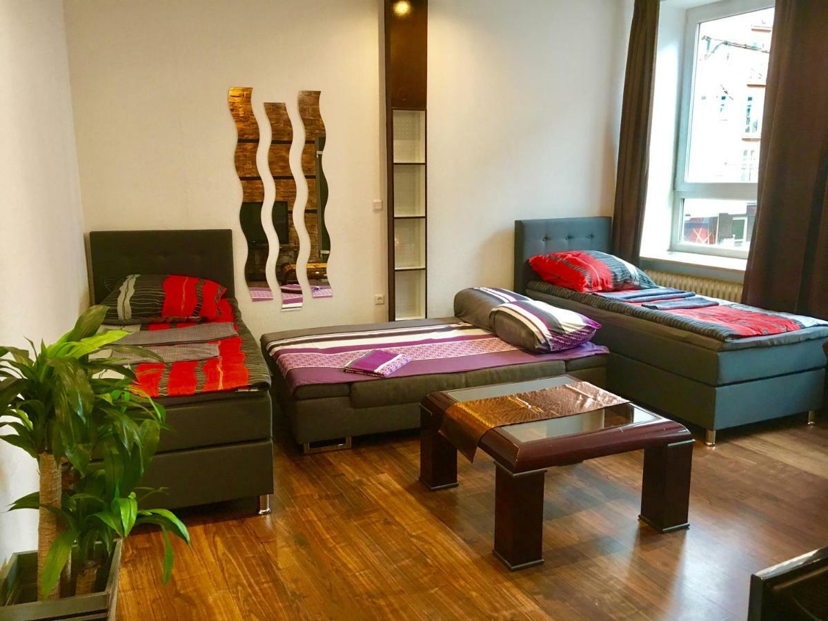 Studio Appartement Zentrum City Hauptbahnhof Neurenberg Buitenkant foto